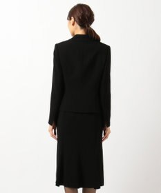 自由区 FORMAL 【高級トリアセテート素材】レベッカBSジョーゼット ジャケット+ワンピース
