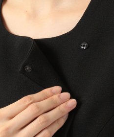 自由区 FORMAL 【高級トリアセテート素材】レベッカBSジョーゼット ジャケット+ワンピース