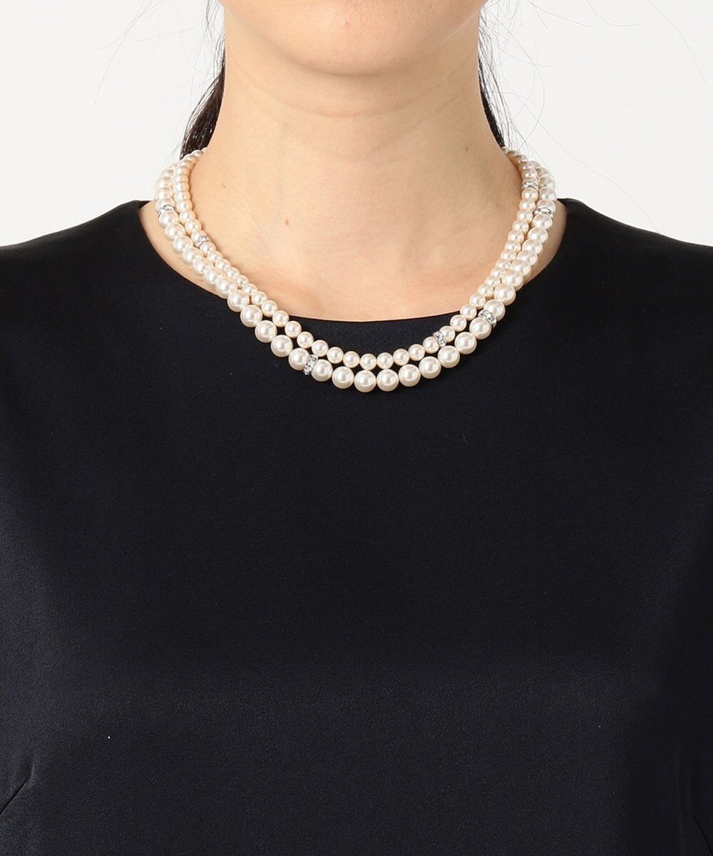 2連ロンデル ネックレス 23区 ファッション通販 公式通販 オンワード クローゼット