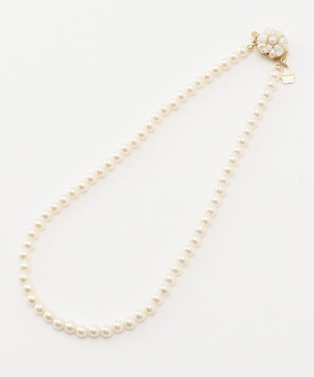 TOCCA WHITE GARDEN NECKLACE ネックレス ホワイト系