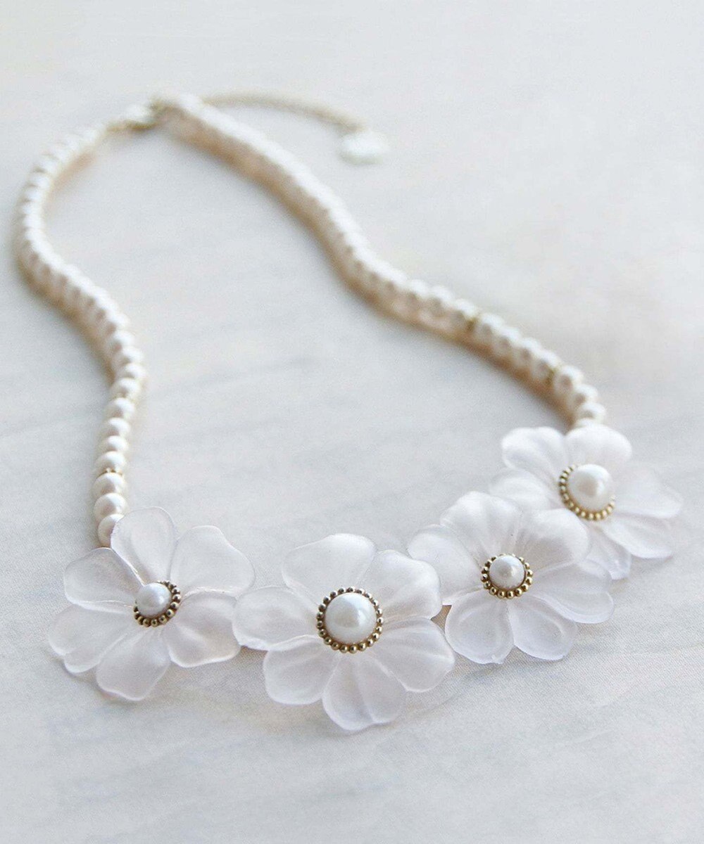TOCCA MADONNA LILY NECKLACE ネックレス ホワイト系