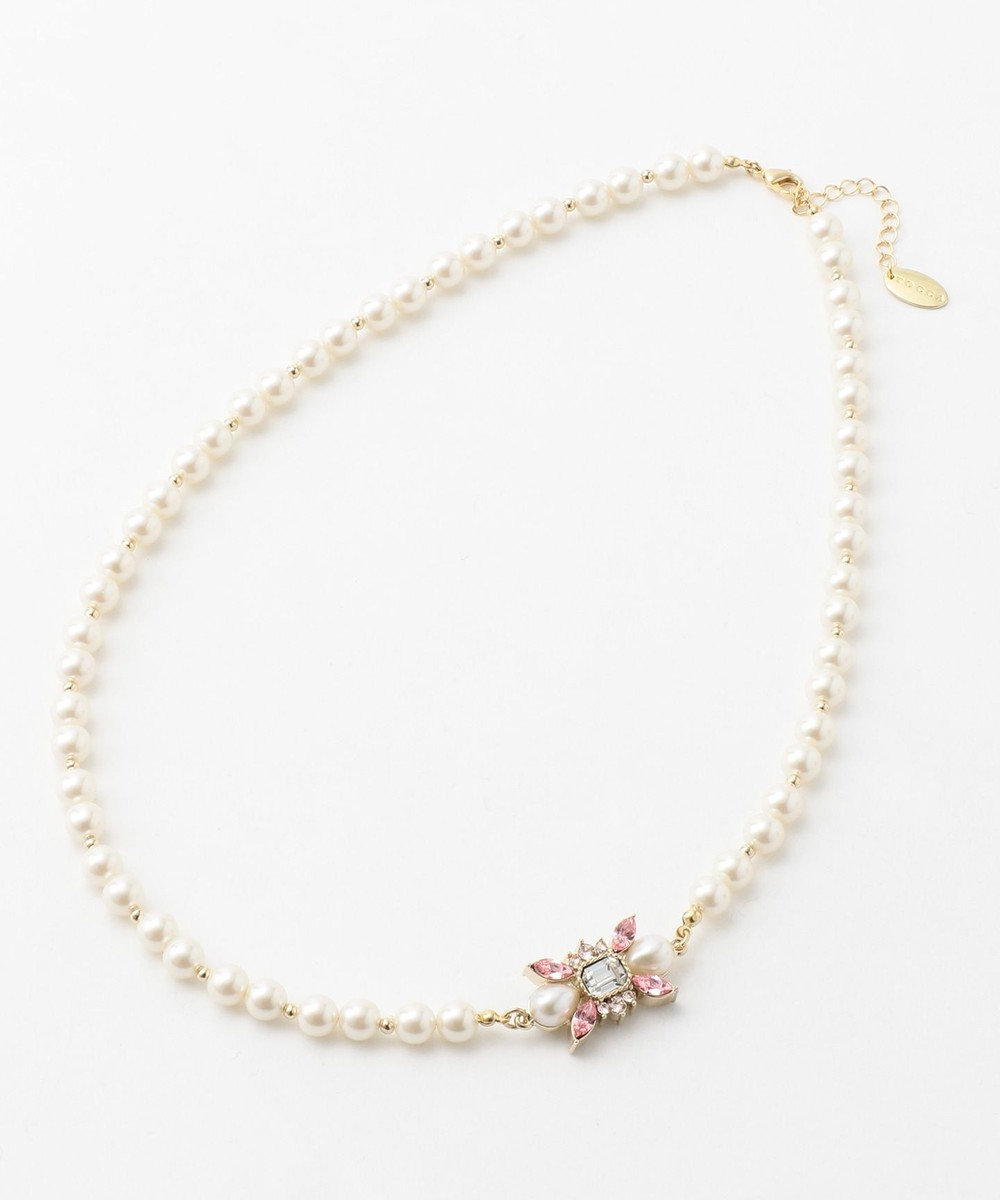 TOCCA PEARL LONG NECKLACE ネックレス アイボリー系