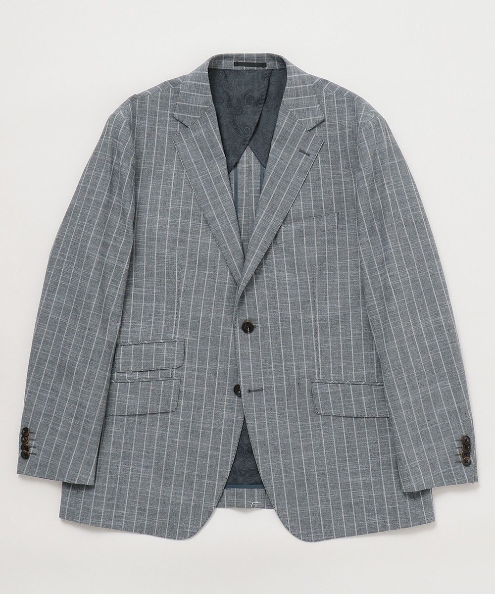 【オンワード】 JOSEPH ABBOUD>ジャケット/アウター 【キングサイズ】スラブワイドストライプ ジャケット ベージュ 2L メンズ 【送料無料】