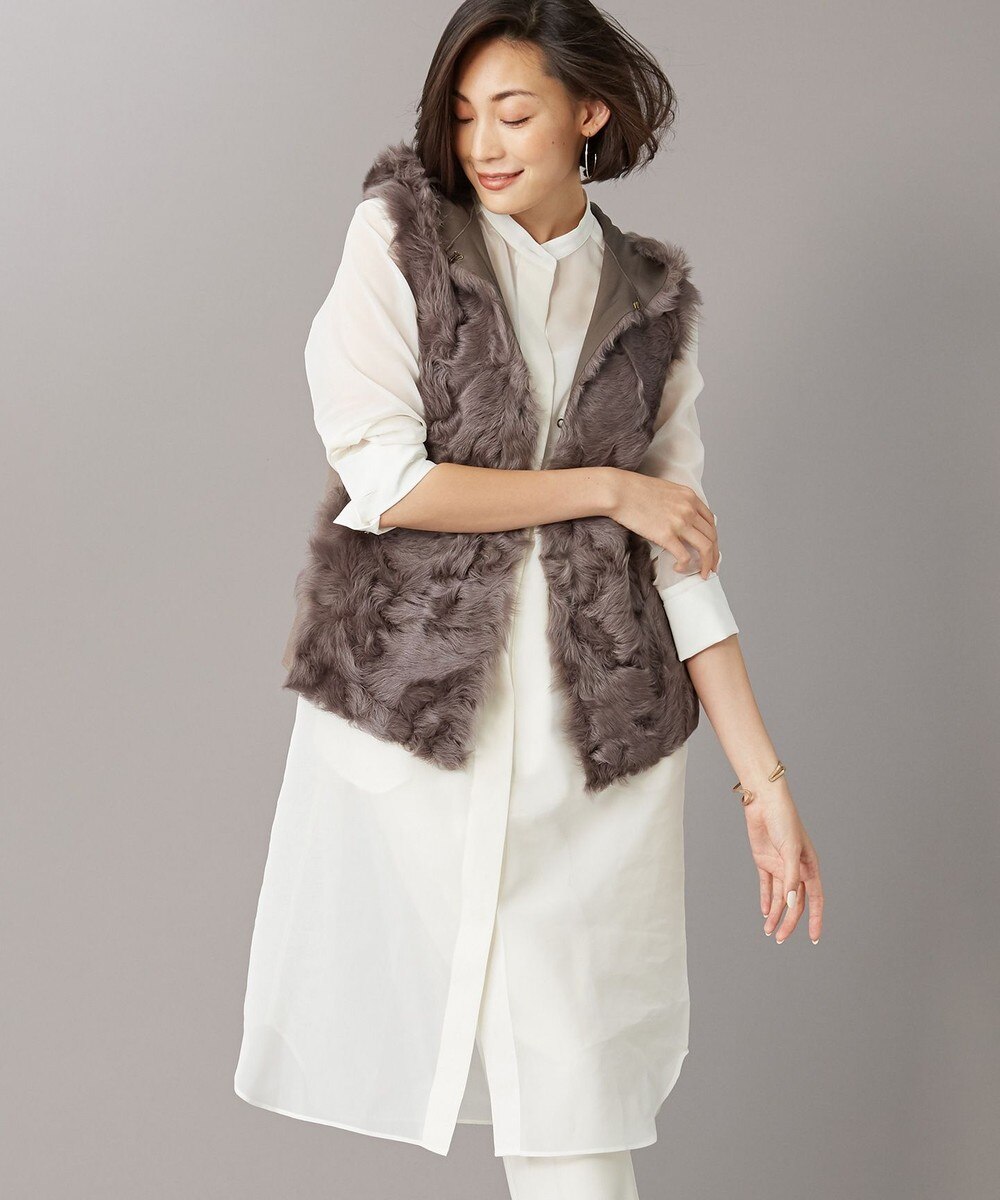 【オンワード】 BEIGE,>トップス DEAL / ロングブラウス Bone 2 レディース 【送料無料】