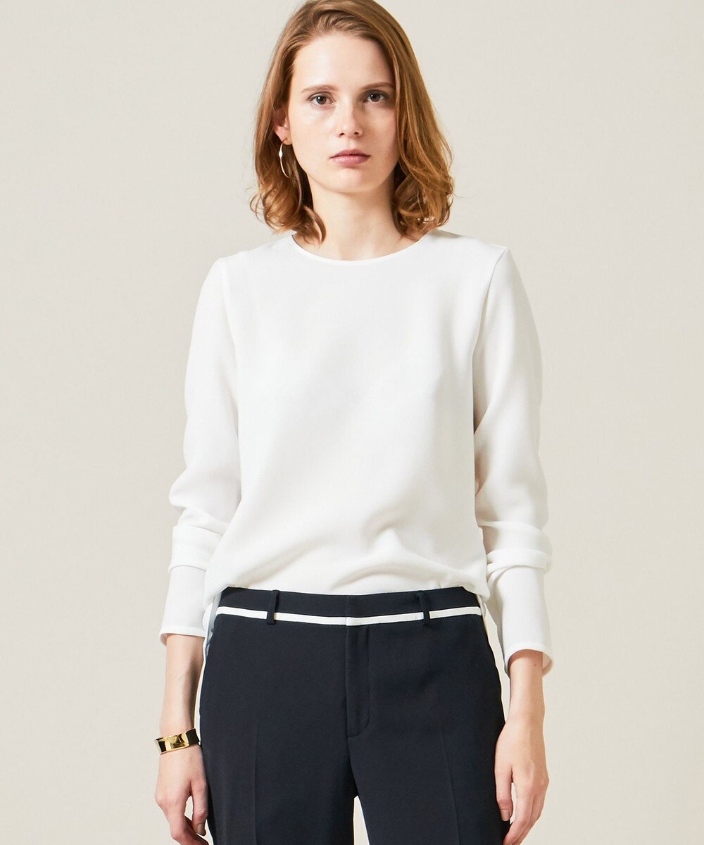 【オンワード】 BEIGE,>トップス SHELBY / ロングスリーブブラウス White 6 レディース 【送料無料】