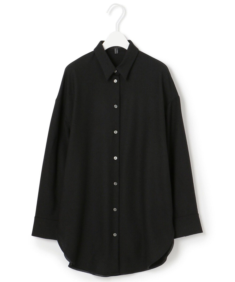 【オンワード】 ICB L>トップス 【浅見れいなさん着用】WoolGeorgette ブラウス オフホワイト 42 レディース 【送料無料】