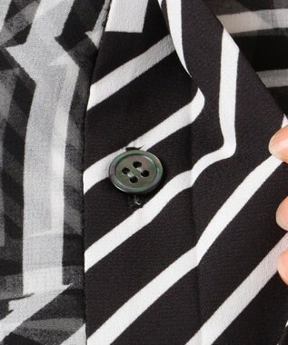 ICB Geometric ノースリーブブラウス ブラック系6