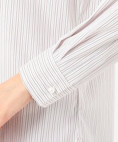 J.PRESS LADIES L 【洗える】SOMELOS JOYCE バンドカラー シャツ