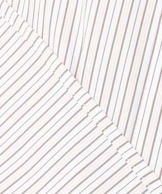 J.PRESS LADIES L 【洗える】SOMELOS JOYCE バンドカラー シャツ ピンク系1