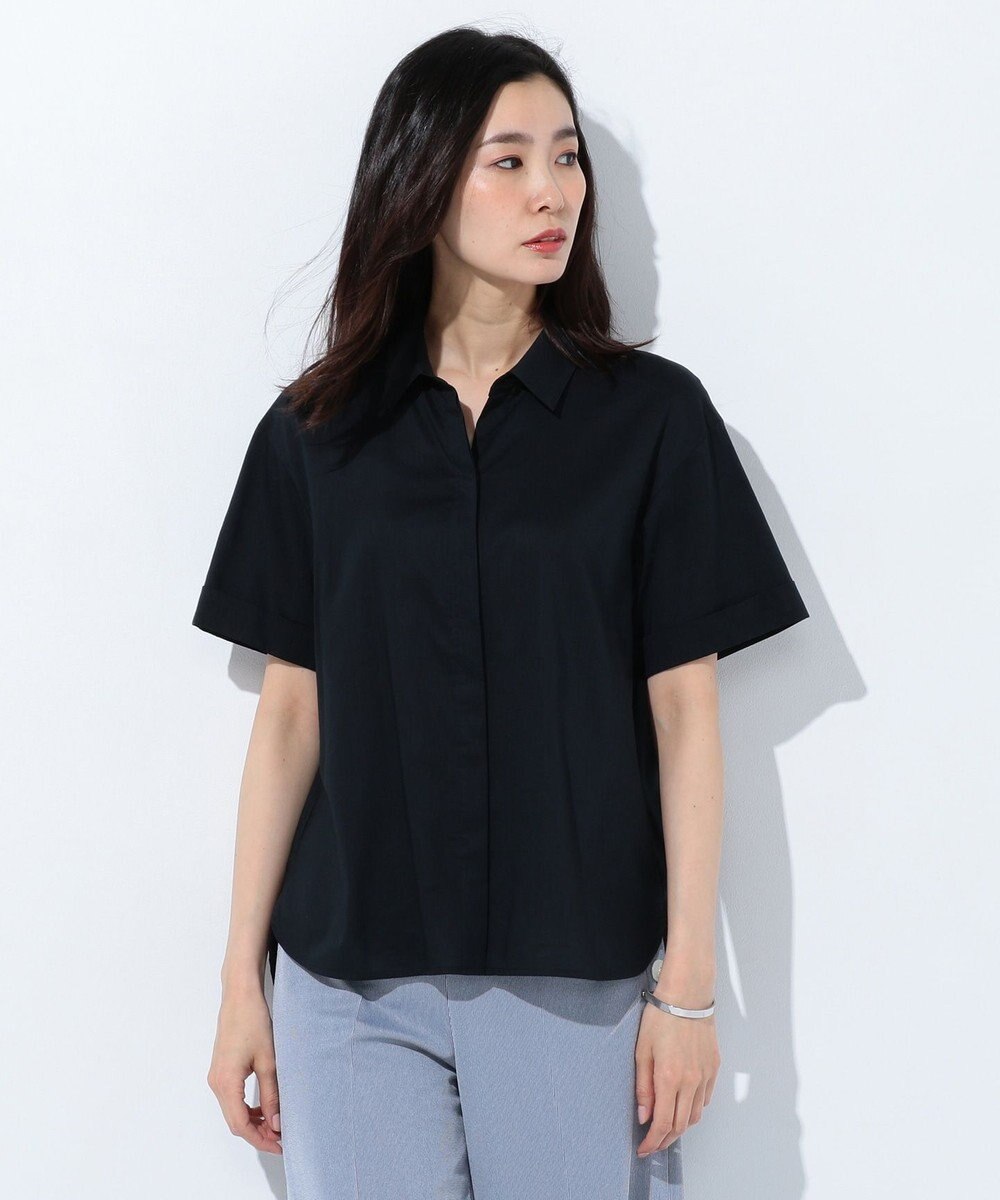 洗える】60コットンテンセルローン シャツ / J.PRESS LADIES