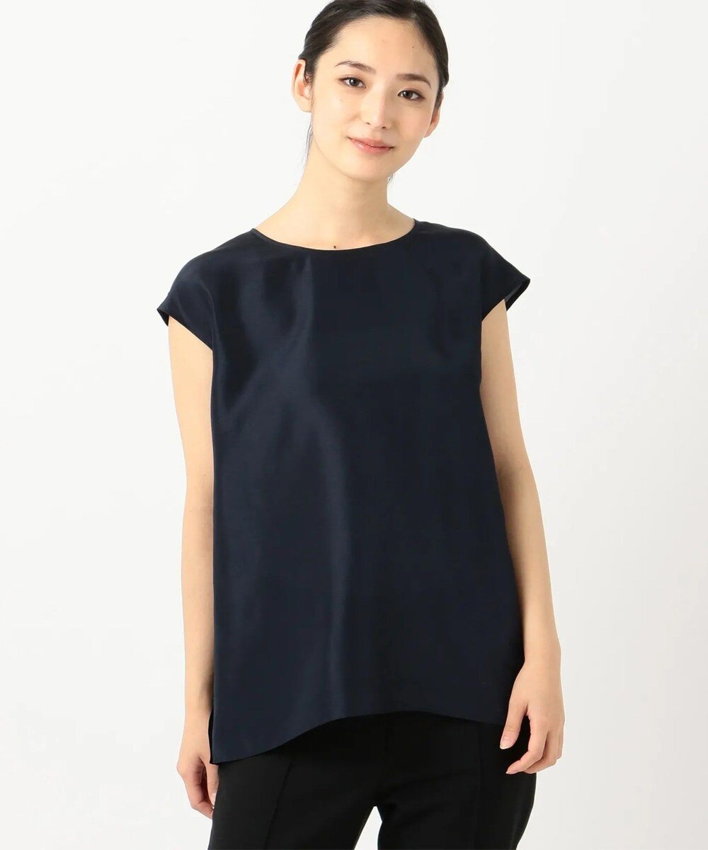 【オンワード】 JOSEPH STUDIO>トップス 【洗える】ハボタイ Tブラウス パープル 6 レディース 【送料無料】