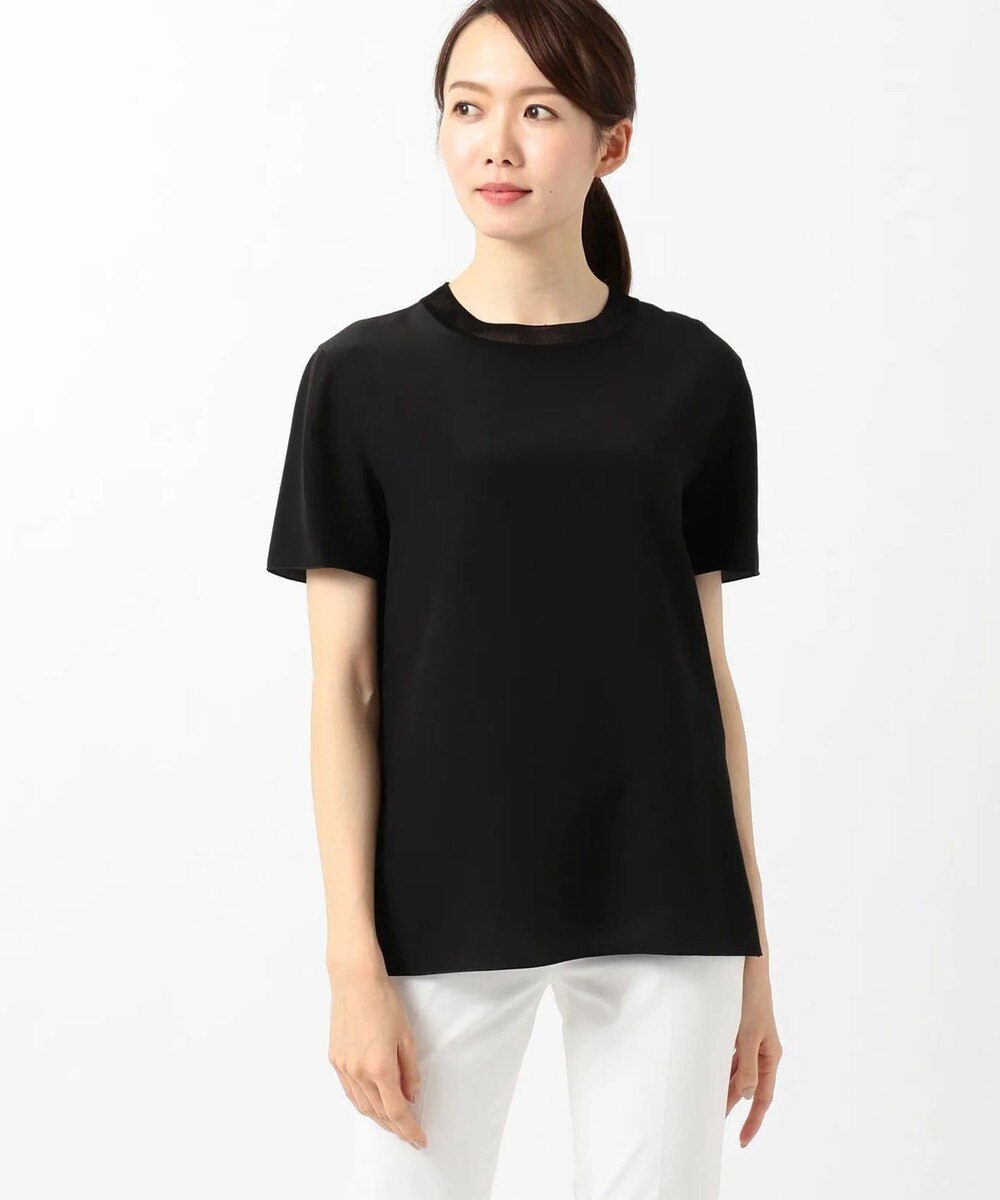 【オンワード】 JOSEPH>トップス 【テレワーク映え!】RUBIN / CREPE DE SOIE ブラウス ブラック 38 レディース 【送料無料】