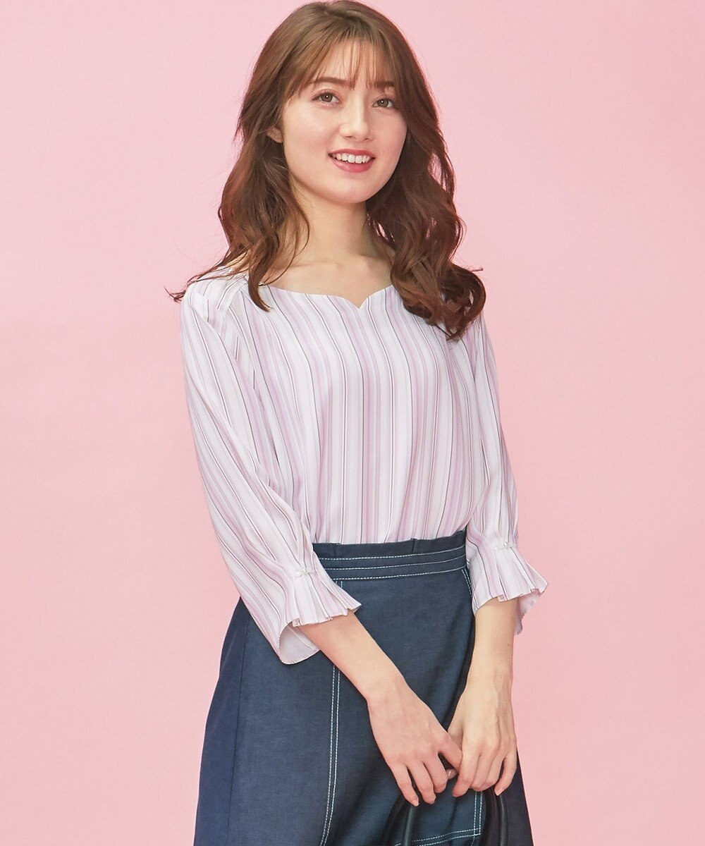 洗える パステルマルチストライプ ブラウス Feroux ファッション通販 公式通販 オンワード クローゼット 洗える パステルマルチストライプ ブラウス Feroux ファッション通販 公式通販 オンワード クローゼット