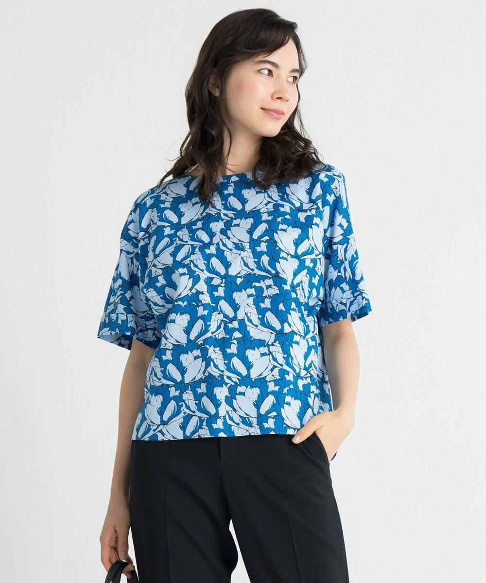 洗える イタリア Ratti フラワープリントブラウス 自由区 ファッション通販 公式通販 オンワード クローゼット 洗える イタリア Ratti フラワープリントブラウス 自由区 ファッション通販 公式通販 オンワード クローゼット