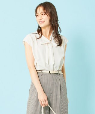 美人百花8月号掲載 ボウポイント フレンチスリーブ ブラウス Any Sisファッション通販 公式通販 オンワード クローゼット