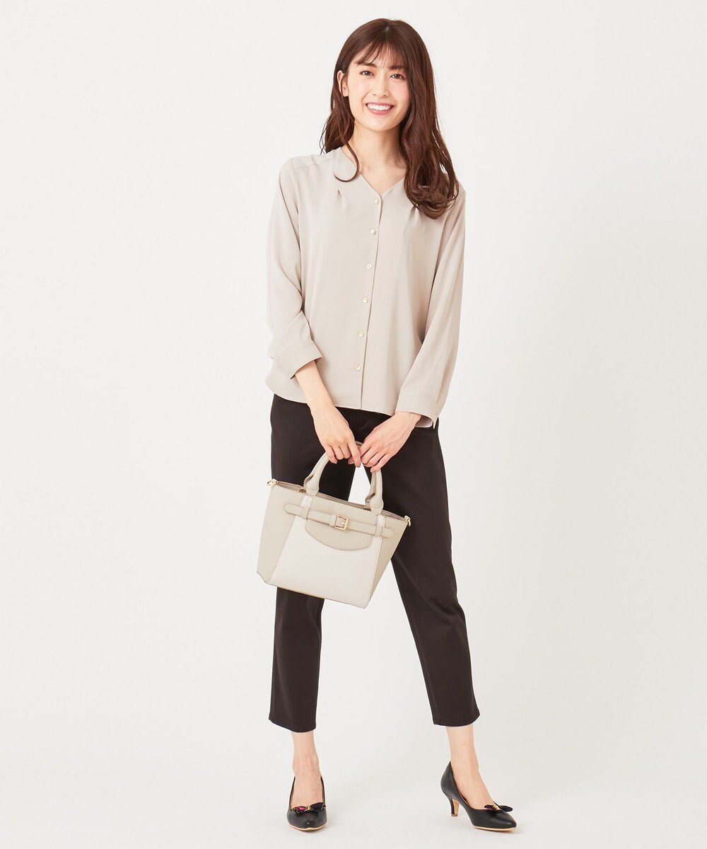 田中みな実さん着用 Vネックボタン ブラウス Any Sis L ファッション通販 公式通販 オンワード クローゼット