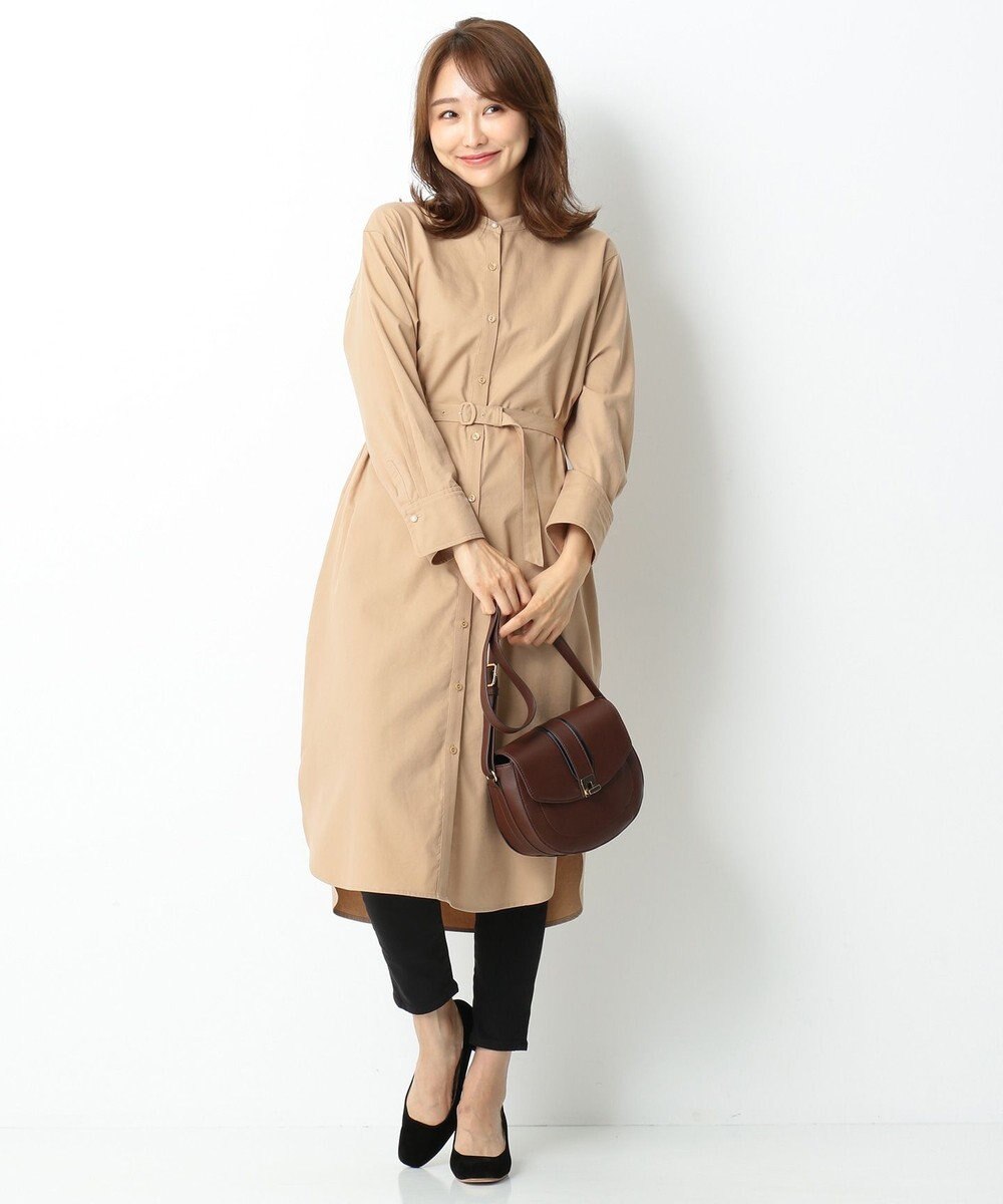 洗える バンドカラー シャツワンピース Any Sisファッション通販 公式通販 オンワード クローゼット