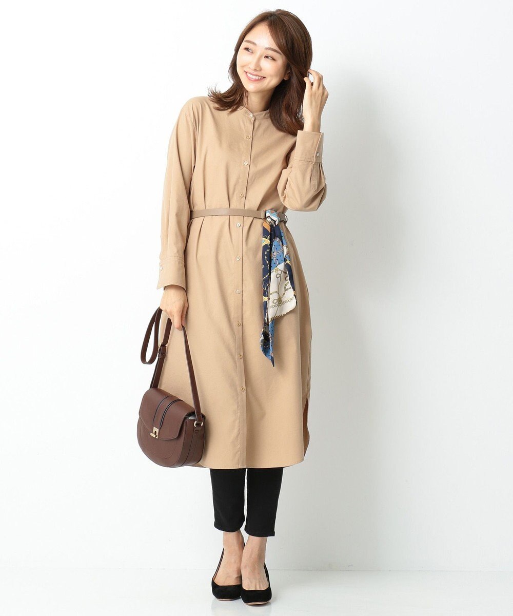 洗える バンドカラー シャツワンピース Any Sisファッション通販 公式通販 オンワード クローゼット