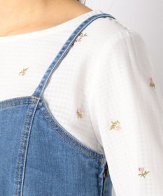 ANY SIS 【ハイストレッチ】CONE denim ビスチェ