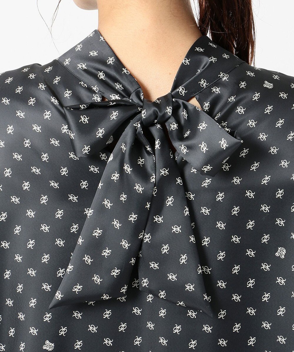 Rythme Kumikyoku イニシャルドットプリント ブラウス 組曲 ファッション通販 公式通販 オンワード クローゼット