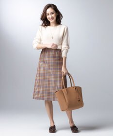 J.PRESS LADIES 【3点セット・A4サイズ収納可】クラシック マトリョーシカ トートバッグ
