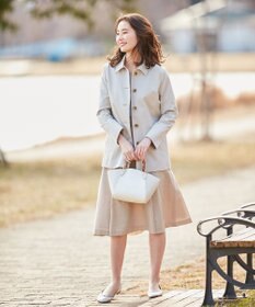 J.PRESS LADIES 【3点セット・A4サイズ収納可】クラシック マトリョーシカ トートバッグ