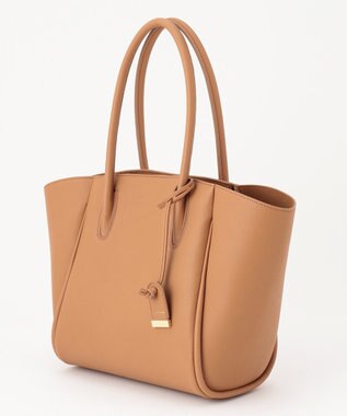 J.PRESS LADIES 【3点セット・A4サイズ収納可】クラシック マトリョーシカ トートバッグ キャメル系