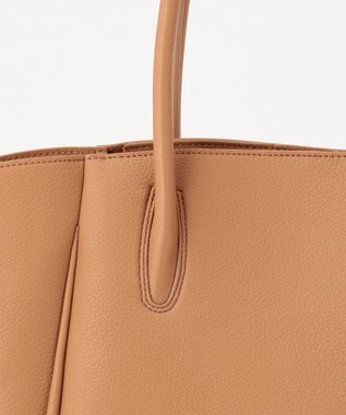 J.PRESS LADIES 【3点セット・A4サイズ収納可】クラシック マトリョーシカ トートバッグ キャメル系