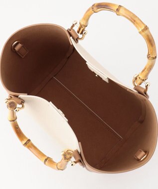 J.PRESS LADIES 【3点セット・A4サイズ収納可】クラシック マトリョーシカ トートバッグ キャメル系