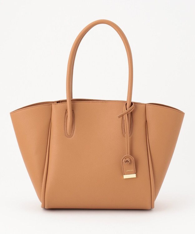 J.PRESS LADIES 【3点セット・A4サイズ収納可】クラシック マトリョーシカ トートバッグ キャメル系