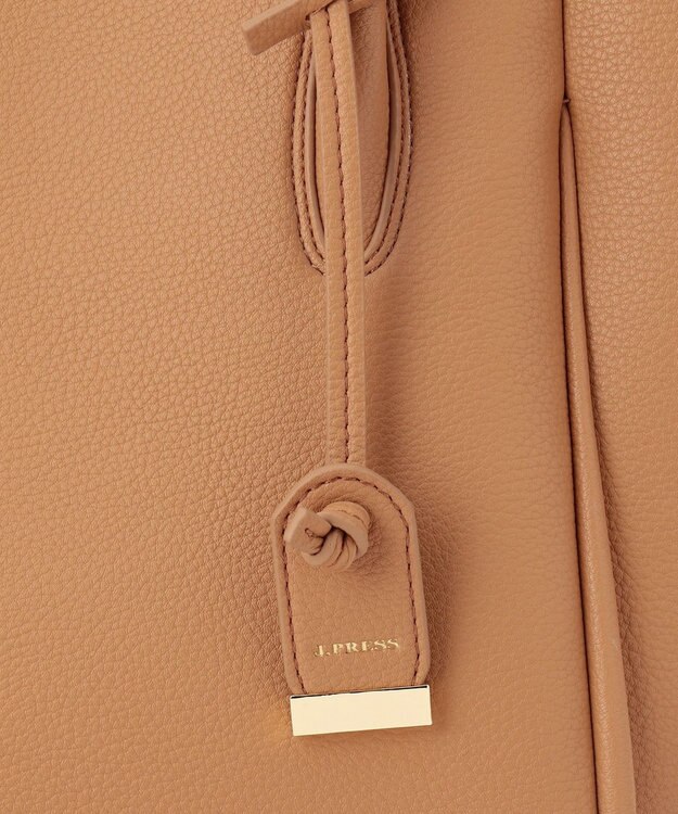 J.PRESS LADIES 【3点セット・A4サイズ収納可】クラシック マトリョーシカ トートバッグ キャメル系