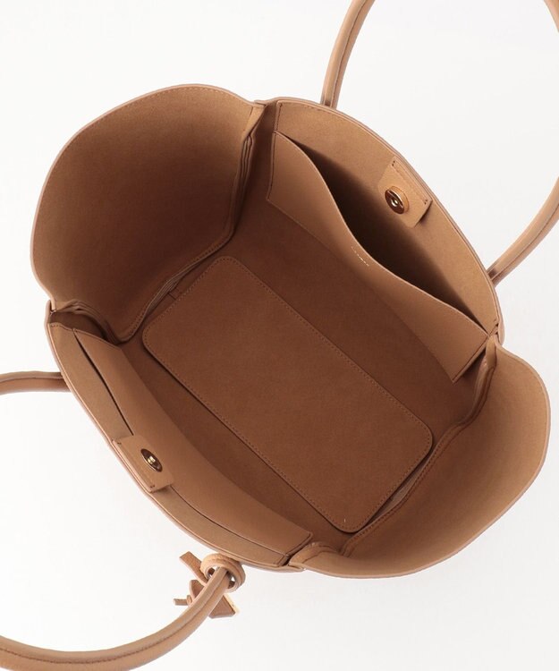 J.PRESS LADIES 【3点セット・A4サイズ収納可】クラシック マトリョーシカ トートバッグ キャメル系