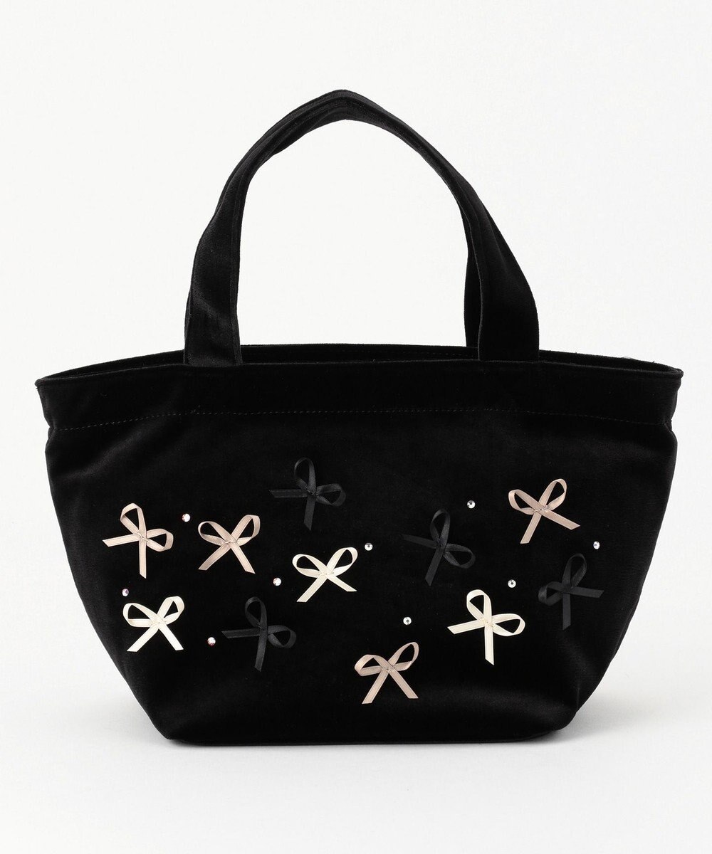 Kids Mom雑貨 ベロアスワロリボントート バッグ M Tocca Bambini ファッション通販 公式通販 オンワード クローゼット