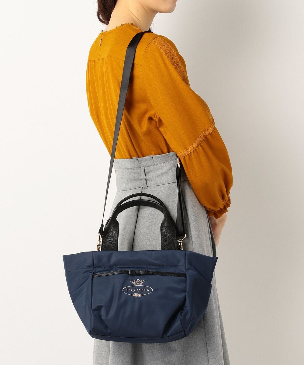 Mom雑貨 パデッドナイロンミニトート バッグ ファスナー付き Tocca Bambini ファッション通販 公式通販 オンワード クローゼット