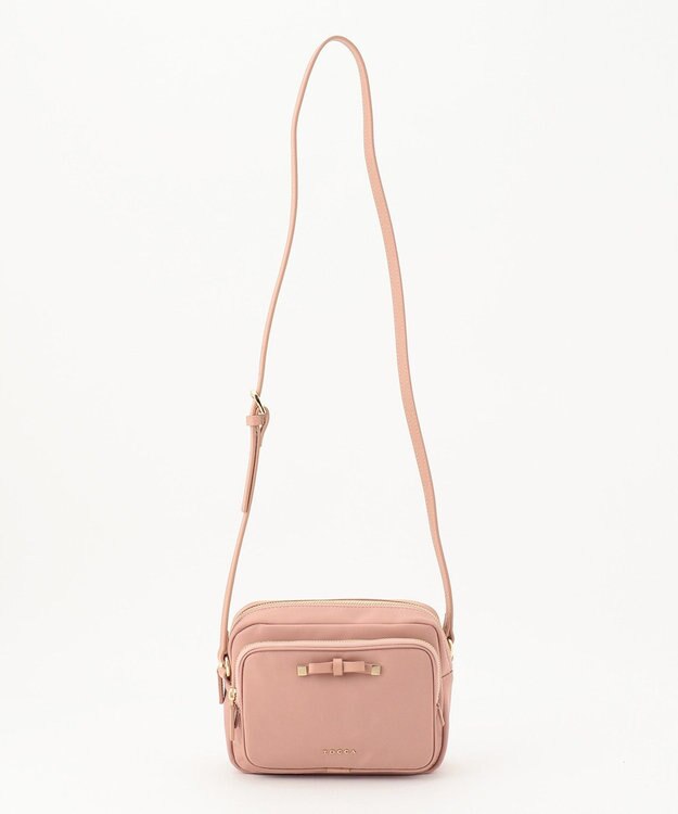 TOCCA CARRE NYLON BAG ショルダーバッグ ピンク系