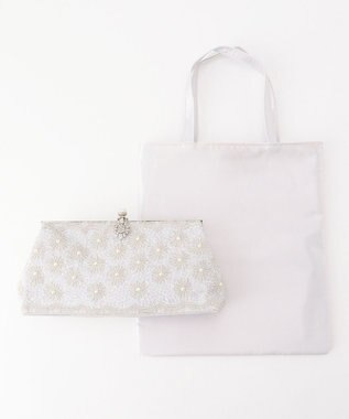 結婚式やパーティに ビーズ刺繍バッグ サブトート 組曲 ファッション通販 公式通販 オンワード クローゼット