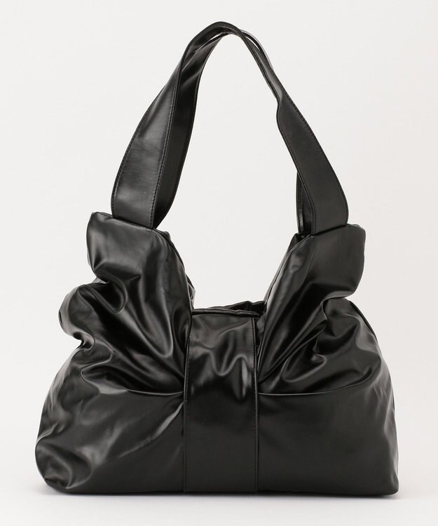 ANY リボン トートバッグ ブラック系