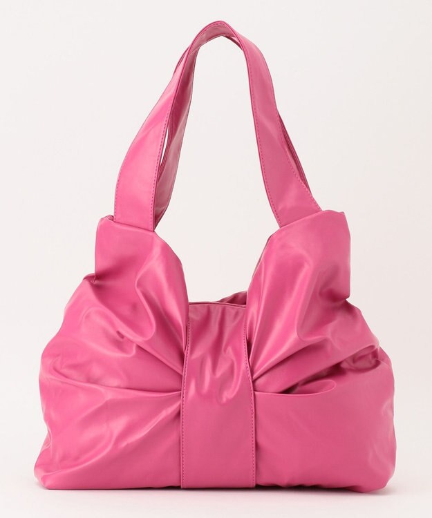 ANY リボン トートバッグ ピンク系