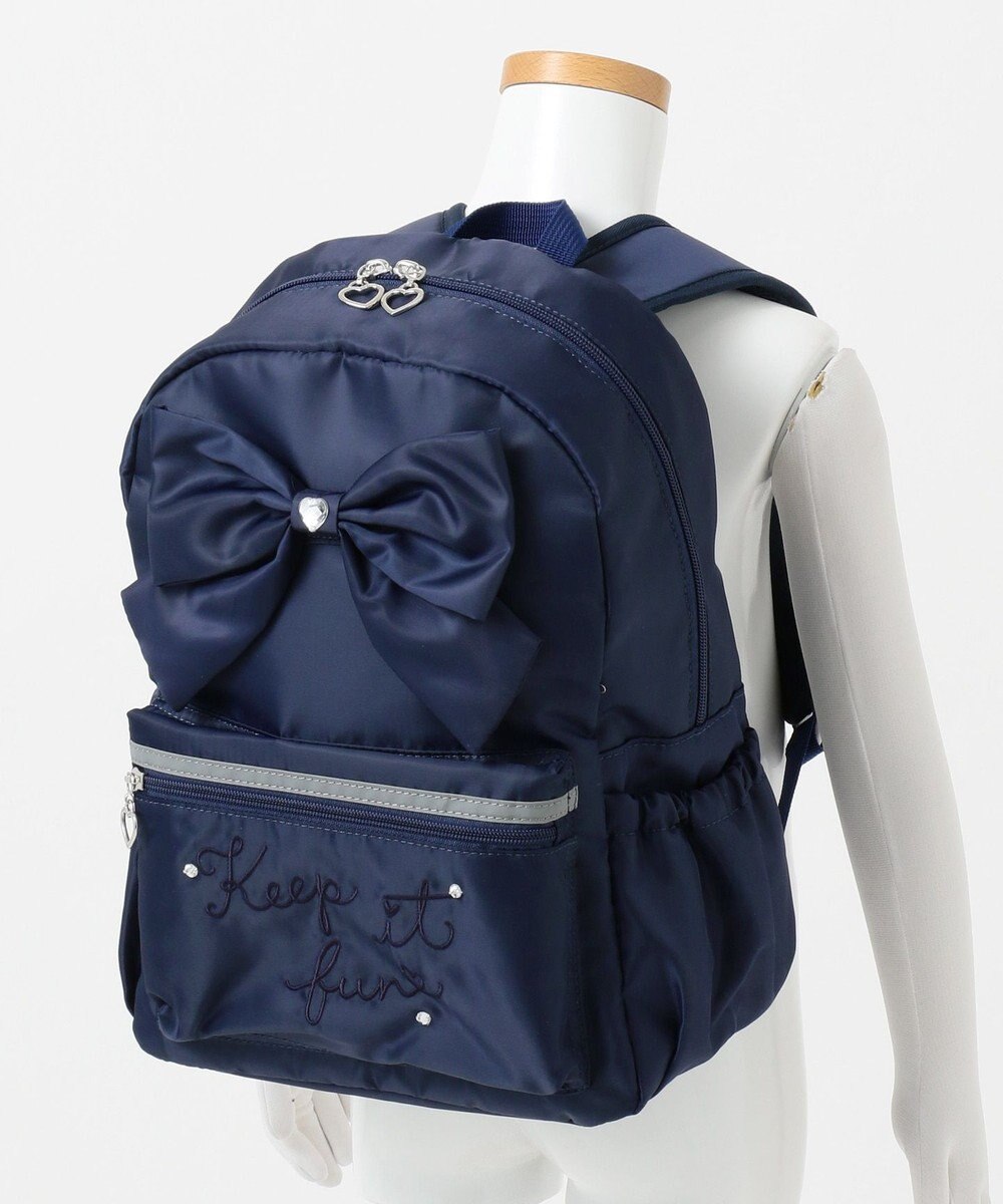 サイズ収納可能 暗い道でも安心 リフレクター付 リボンリュック Any Fam Kidsファッション通販 公式通販 オンワード クローゼット