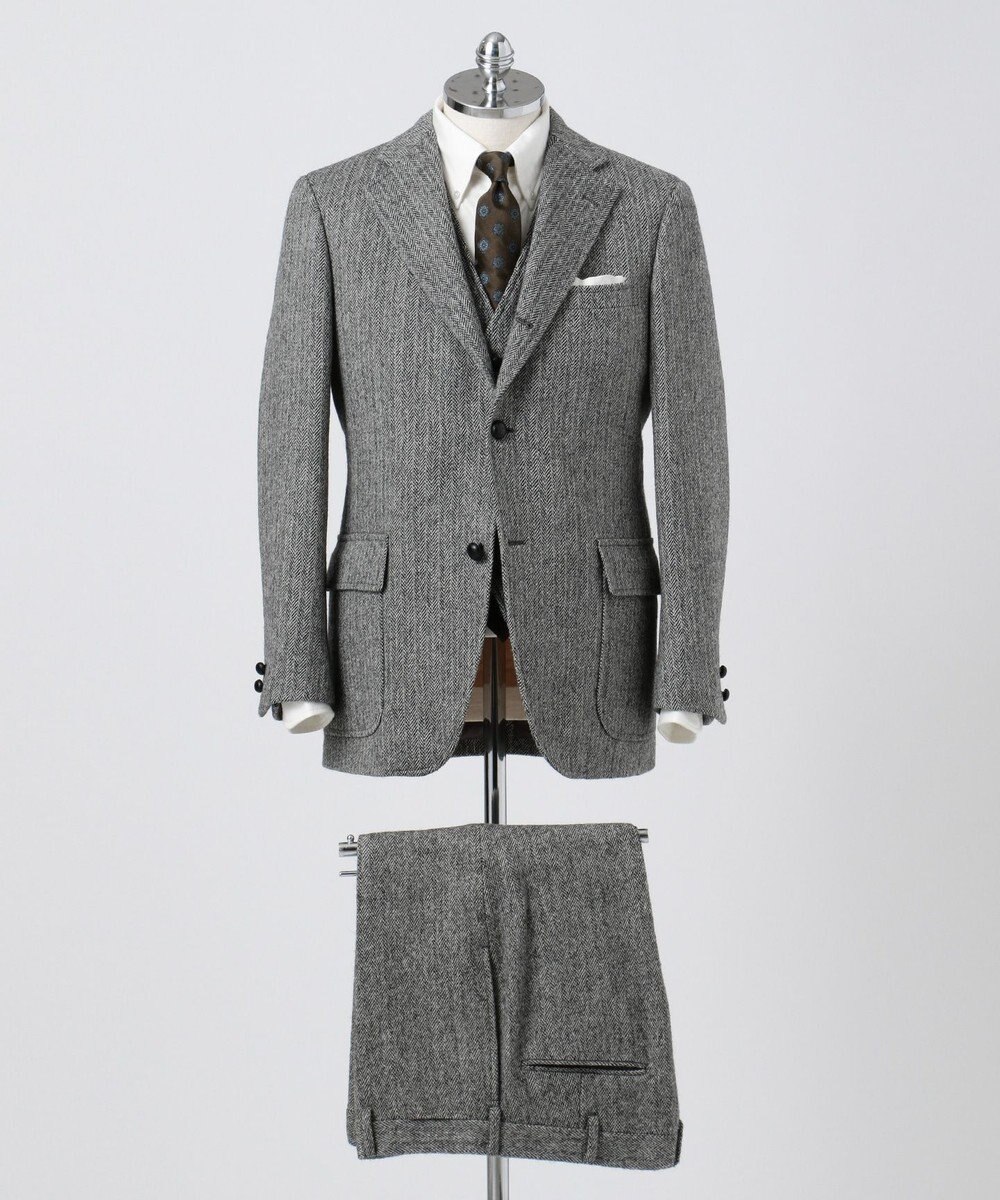 J Press Basic Laverock Tweed ヘリンボンツイード ジャケット J Press Menファッション通販 公式通販 オンワード クローゼット