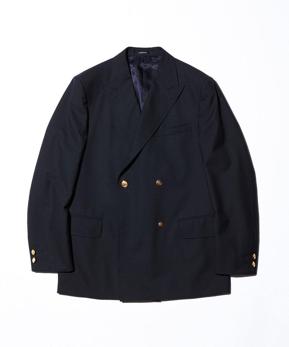 【オンワード】 J.PRESS MEN>ジャケット/アウター 【J.PRESS ORIGINALS】PEPPIN MERINO TROPICAL 4B AUTHENTIC W-BLAZER ネイビー 42 メンズ 【送料無料】