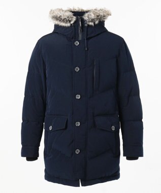 JOSEPH ABBOUD MOUNTAIN PE/NYピーチ コート カーキ系