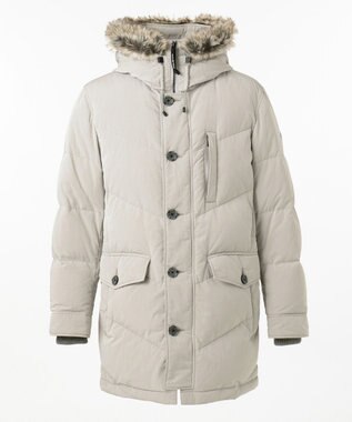 JOSEPH ABBOUD MOUNTAIN PE/NYピーチ コート ライトグレー系