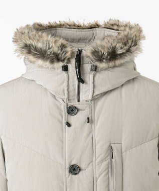 JOSEPH ABBOUD MOUNTAIN PE/NYピーチ コート ライトグレー系