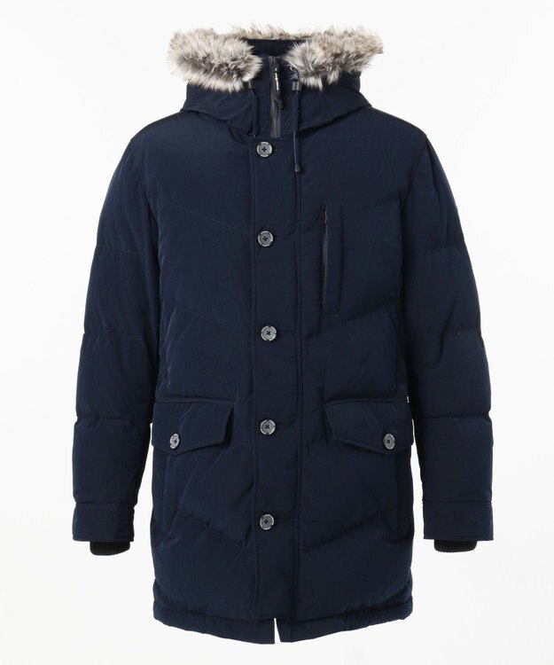 JOSEPH ABBOUD MOUNTAIN PE/NYピーチ コート カーキ系