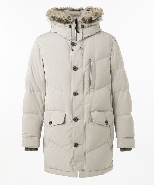 JOSEPH ABBOUD MOUNTAIN PE/NYピーチ コート ライトグレー系