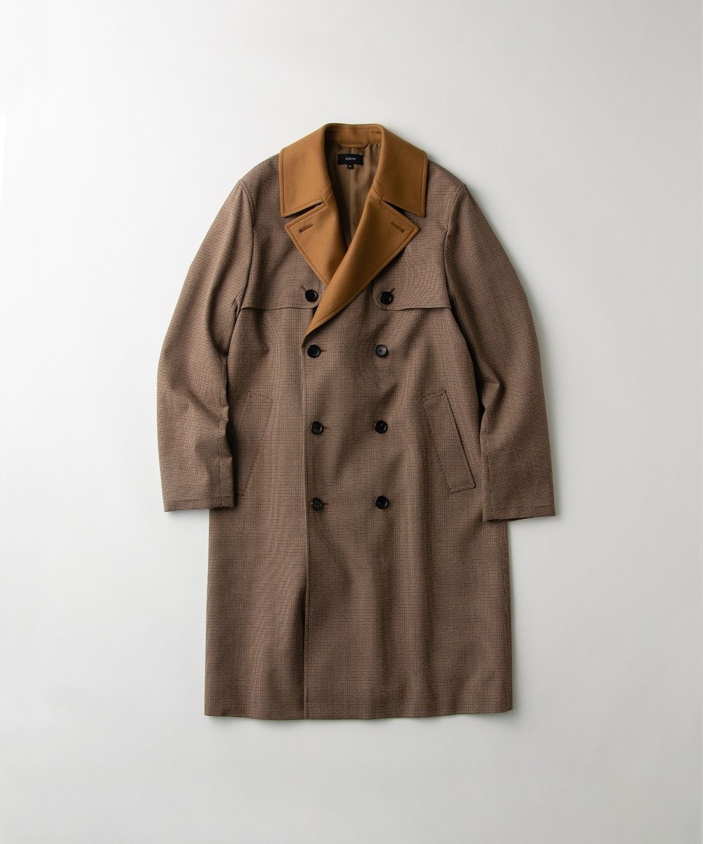 【オンワード】 JOSEPH MEN>ジャケット/アウター 【GLOBAL LINE】COVERT CLOTH COMBI TRENCH COAT キャメル 48 メンズ 【送料無料】