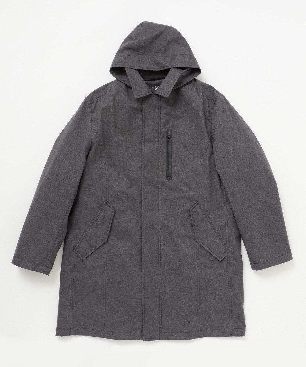 【オンワード】 JOSEPH ABBOUD>ジャケット/アウター 【キングサイズ・着脱可能ダウンライナー】フランネルラミネート コート ライトグレー 4L メンズ 【送料無料】