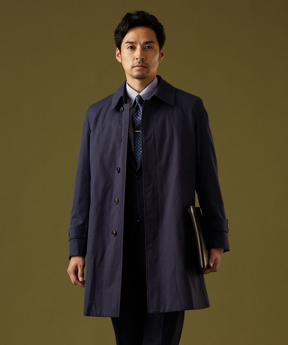ステンカラー チェック コート J Press Men ファッション通販 公式通販 オンワード クローゼット
