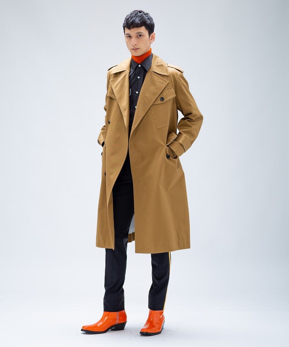 Web 一部店舗限定 コンパクトダブルウィーブ トレンチコート Ck Calvin Klein Menファッション通販 公式通販 オンワード クローゼット